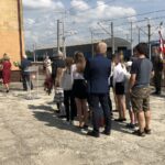 Uroczystości upamiętniające ofiary pierwszego nalotu niemieckiego na stację kolejową / Grażyna Szlęzak-Wójcik / Radio Kielce