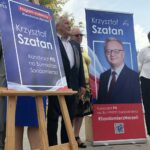 Krzysztof Szatan, kandydat PiS na burmistrza Sandomierza zainaugurował kampanię wyborczą / Grażyna Szlęzak-Wójcik / Radio Kielce