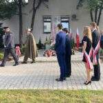 Uroczyste odsłonięcie pomnika Westerplatczyka i sandomierzanina, plutonowego Władysława Barana / Grażyna Szlęzak-Wójcik / Radio Kielce