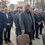 Uroczyste odsłonięcie pomnika Westerplatczyka i sandomierzanina, plutonowego Władysława Barana / Grażyna Szlęzak-Wójcik / Radio Kielce