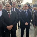 Uroczyste odsłonięcie pomnika Westerplatczyka i sandomierzanina, plutonowego Władysława Barana / Grażyna Szlęzak-Wójcik / Radio Kielce