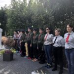 Staszów. Uroczystości przy odnowionej mogile poległych w czasie I i II wojny światowej / Grażyna Szlęzak - Wójcik / Radio Kielce