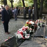 Uroczystości upamiętniające ofiary agresji sowieckiej na Polskę, połączone z obchodami Dnia Sybiraka. Krzysztof Szatan, radny powiatowy PiS i kandydat na burmistrza Sandomierza / Grażyna Szlęzak-Wójcik / Radio Kielce