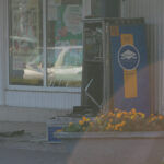 Wysadzony bankomat przy ulicy Piekoszowskiej w Kielcach / Robert Felczak / Radio Kielce