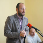 Kielce. Jubileusz ROD „Zacisze I”. Na zdjęciu: Jan Stańczyk, dyrektor świętokrzyskiego okręgu PZD / Mateusz Kaczmarczyk / Radio Kielce