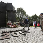 11.09.2017 Kielce. Uroczystości pod pomnikiem "Homo Homini" w 16. rocznicę ataków terrorystycznych na  wieże World Trade Center. / Jarosław Kubalski / Radio Kielce