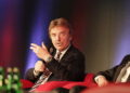 Kielce. XVII Ogólnopolska Konferencja "Bezpieczny stadion". Zbigniew Boniek - prezes PZPN / Jarosław Kubalski / Radio Kielce