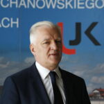 21.06.2018 Kielce. UJK. Wmurowanie kamienia węgielnego pod gmach Centrum Komunikacji Medialnej i Informacji Naukowej. Wicepremier Jarosław Gowin / Jarosław Kubalski / Radio Kielce