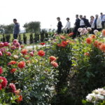 01.09.2018 Kielce. Delegacje z miast partnerskich Kielc zwiedzają ogród botaniczny / Jarosław Kubalski / Radio Kielce