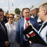 02.09.2018 Warszawa. Konwencja wyborcza Prawa i Sprawiedliwości. Posłowie Andrzej Kryj, Maria Zuba i Marek Kwitek / Jarosław Kubalski / Radio Kielce