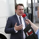 02.09.2018 Warszawa. Konwencja wyborcza Prawa i Sprawiedliwości. Poseł Dominik Tarczyński / Jarosław Kubalski / Radio Kielce