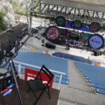 06.09.2018 Kielce. Amfiteatr na Kadzielni. Przygotowania do Festiwalu Muzyki Tanecznej / Jarosław Kubalski / Radio Kielce