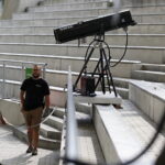 06.09.2018 Kielce. Amfiteatr na Kadzielni. Przygotowania do Festiwalu Muzyki Tanecznej / Jarosław Kubalski / Radio Kielce