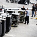 06.09.2018 Kielce. Amfiteatr na Kadzielni. Przygotowania do Festiwalu Muzyki Tanecznej / Jarosław Kubalski / Radio Kielce