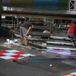 06.09.2018 Kielce. Amfiteatr na Kadzielni. Przygotowania do Festiwalu Muzyki Tanecznej / Jarosław Kubalski / Radio Kielce