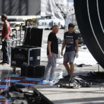 06.09.2018 Kielce. Amfiteatr na Kadzielni. Przygotowania do Festiwalu Muzyki Tanecznej / Jarosław Kubalski / Radio Kielce