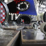 06.09.2018 Kielce. Amfiteatr na Kadzielni. Przygotowania do Festiwalu Muzyki Tanecznej / Jarosław Kubalski / Radio Kielce