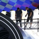 06.09.2018 Kielce. Amfiteatr na Kadzielni. Przygotowania do Festiwalu Muzyki Tanecznej / Jarosław Kubalski / Radio Kielce