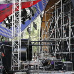 06.09.2018 Kielce. Amfiteatr na Kadzielni. Przygotowania do Festiwalu Muzyki Tanecznej / Jarosław Kubalski / Radio Kielce