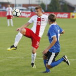 Nowiny. Puchar Syrenki. Mecz Polska - Estonia / Jarosław Kubalski / Radio Kielce