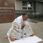 08.09.2018 Kielce. Konferencja przedstawicieli świętokrzyskich struktur stowarzyszenia  Kukiz 15. Marcin Bugajski, kandydat do sejmiku / Jarosław Kubalski / Radio Kielce