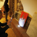 14.09.2018 Chęciny. Niemczówka. Wernisaż prac Anety Walkowicz / Jarosław Kubalski / Radio Kielce