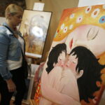 14.09.2018 Chęciny. Niemczówka. Wernisaż prac Anety Walkowicz / Jarosław Kubalski / Radio Kielce