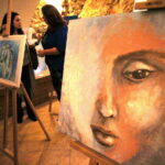 14.09.2018 Chęciny. Niemczówka. Wernisaż prac Anety Walkowicz / Jarosław Kubalski / Radio Kielce