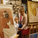 14.09.2018 Chęciny. Niemczówka. Wernisaż prac Anety Walkowicz / Jarosław Kubalski / Radio Kielce