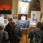 14.09.2018 Chęciny. Niemczówka. Wernisaż prac Anety Walkowicz / Jarosław Kubalski / Radio Kielce