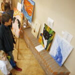 14.09.2018 Chęciny. Niemczówka. Wernisaż prac Anety Walkowicz / Jarosław Kubalski / Radio Kielce