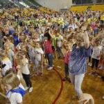 18.09.2018 Kielce. Akcja "Kochane Pierwszaki". w Hali Legionów. / Jarosław Kubalski / Radio Kielce