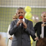 18.09.2018 Kielce. Akcja "Kochane Pierwszaki". w Hali Legionów. Kurator Kazimierz Mądzik / Jarosław Kubalski / Radio Kielce