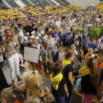 18.09.2018 Kielce. Akcja "Kochane Pierwszaki". w Hali Legionów. / Jarosław Kubalski / Radio Kielce