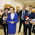 19.09.2018 Kielce. Klub seniora przy ulicy Krzemionkowej. Otwarcie. Wojewoda Agata Wojtyszek, prezydent Kielc Wojciech Lubawski i senator Krzysztof Słoń / Jarosław Kubalski / Radio Kielce