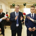 19.09.2018 Kielce. Klub seniora przy ulicy Krzemionkowej. Otwarcie. Prezydent Kielc Wojciech Lubawski i senator Krzysztof Słoń / Jarosław Kubalski / Radio Kielce