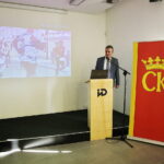 20.09.2018 Kielce. Wzgórze Zamkowe. Konwent Przewodniczących Rad Miast Wojewódzkich. Prezydent Kielc Wojciech Lubawski / Jarosław Kubalski / Radio Kielce