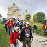 22.09.2018 Święty Krzyż. Świętokrzyski Rajd Pielgrzymkowy zakończył się mszą świętą na błoniach przed klasztorem / Jarosław Kubalski / Radio Kielce