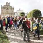 22.09.2018 Święty Krzyż. Świętokrzyski Rajd Pielgrzymkowy zakończył się mszą świętą na błoniach przed klasztorem / Jarosław Kubalski / Radio Kielce