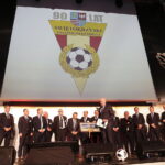 22.09.2019 Kielce. Gala w Targach Kielce z okazji 90 – lecie istnienia Świętokrzyskiego Związku Piłki Nożnej / Jarosław Kubalski / Radio Kielce