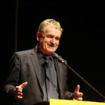 25.09.2018 Kielce. KCK. Konwencja wyborcza Porozumienia Samorządowego Wojciecha Lubawskiego. Prezydent Wojciech Lubawski / Jarosław Kubalski / Radio Kielce