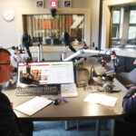 25.09.2018 Radio Kielce. Wicepremier Jarosław Gowin w rozmowie z Radosławem Podsiadłym / Jarosław Kubalski / Radio Kielce