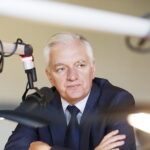 25.09.2018 Radio Kielce. Wicepremier Jarosław Gowin w rozmowie z Radosławem Podsiadłym / Jarosław Kubalski / Radio Kielce