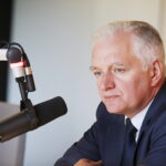 25.09.2018 Radio Kielce. Wicepremier Jarosław Gowin w rozmowie z Radosławem Podsiadłym / Jarosław Kubalski / Radio Kielce