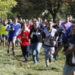 26.09.2018 Kielce. Bieg niepełnosprawnych Wzgórzem Karczówka ku czci świętego Jana Pawła II i 100 lecia odzyskania niepodległości / Jarosław Kubalski / Radio Kielce