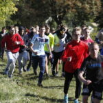 26.09.2018 Kielce. Bieg niepełnosprawnych Wzgórzem Karczówka ku czci świętego Jana Pawła II i 100 lecia odzyskania niepodległości  / Jarosław Kubalski / Radio Kielce