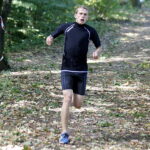 26.09.2018 Kielce. Bieg niepełnosprawnych Wzgórzem Karczówka ku czci świętego Jana Pawła II i 100 lecia odzyskania niepodległości  / Jarosław Kubalski / Radio Kielce