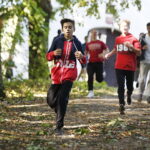 26.09.2018 Kielce. Bieg niepełnosprawnych Wzgórzem Karczówka ku czci świętego Jana Pawła II i 100 lecia odzyskania niepodległości  / Jarosław Kubalski / Radio Kielce