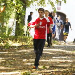 26.09.2018 Kielce. Bieg niepełnosprawnych Wzgórzem Karczówka ku czci świętego Jana Pawła II i 100 lecia odzyskania niepodległości  / Jarosław Kubalski / Radio Kielce