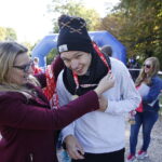 26.09.2018 Kielce. Bieg niepełnosprawnych Wzgórzem Karczówka ku czci świętego Jana Pawła II i 100 lecia odzyskania niepodległości / Jarosław Kubalski / Radio Kielce